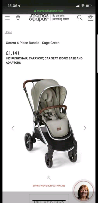 home bargains mamas and papas pram